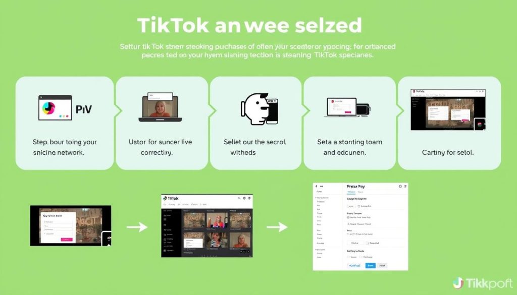 TikTok直播专线设置步骤图解
